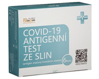 COVID-19 Antigen Test Cassette (hypersen. collodial gold) - 6ks, Ag test ze slin